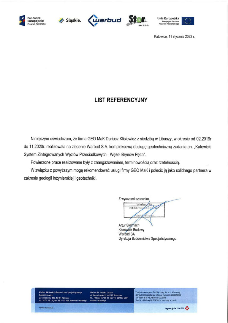 GEO-MaK - referencja